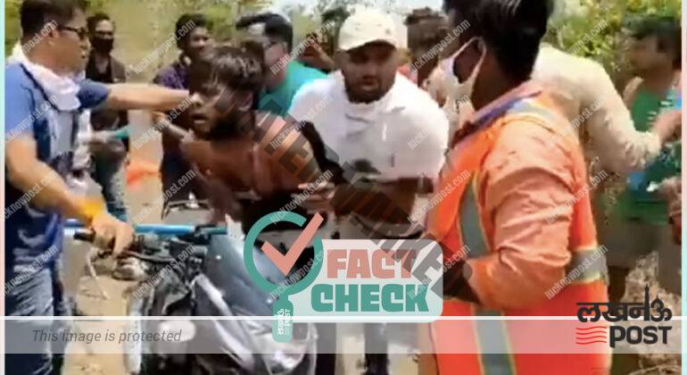 video-of-sanitation-worker-attacked-in-mp-falsely-shared-bjp-goons-attack-muslim-youth