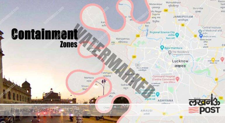 Containment Zones in Lucknow